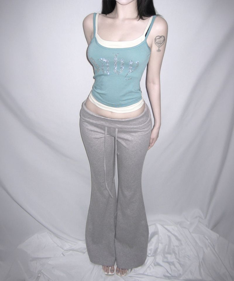 baby doll layered top (3colors)
