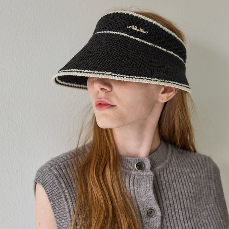 ALLINCOMPLETE（オールインコンプリート）の「Horizon Paper SunVisor (Black)（Hats）」