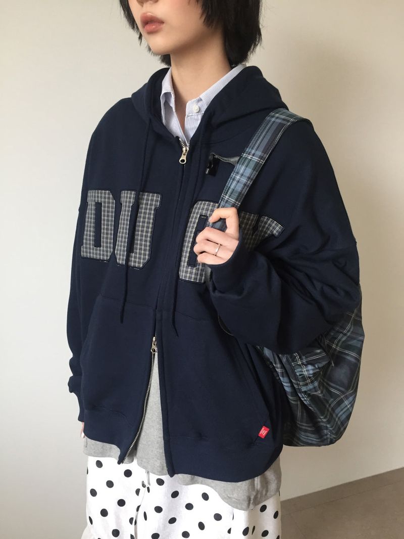 YWD DUGY HOODIE ZIP-UP
