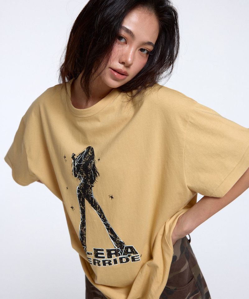 X-ERA OVERRIDE TEE / MUSTARD