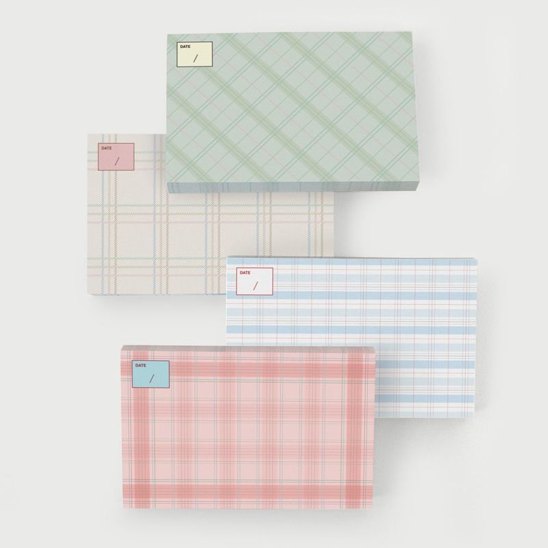 oab check memo set / 4 pieces