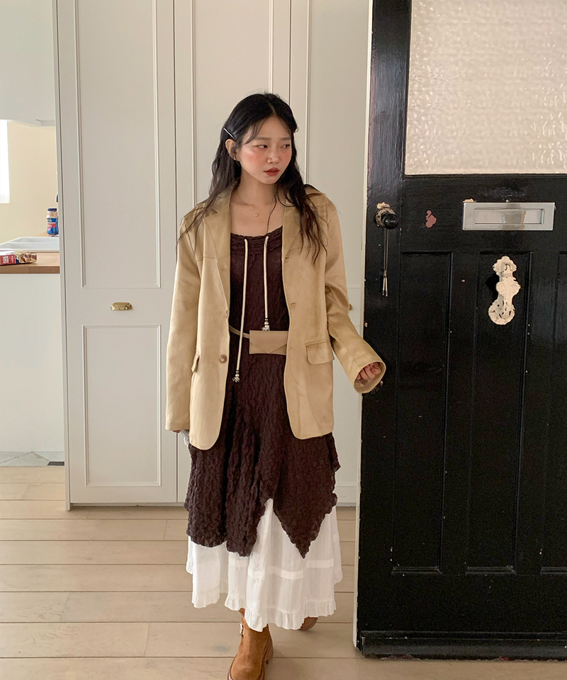 Autumn Suede Collar Jacket