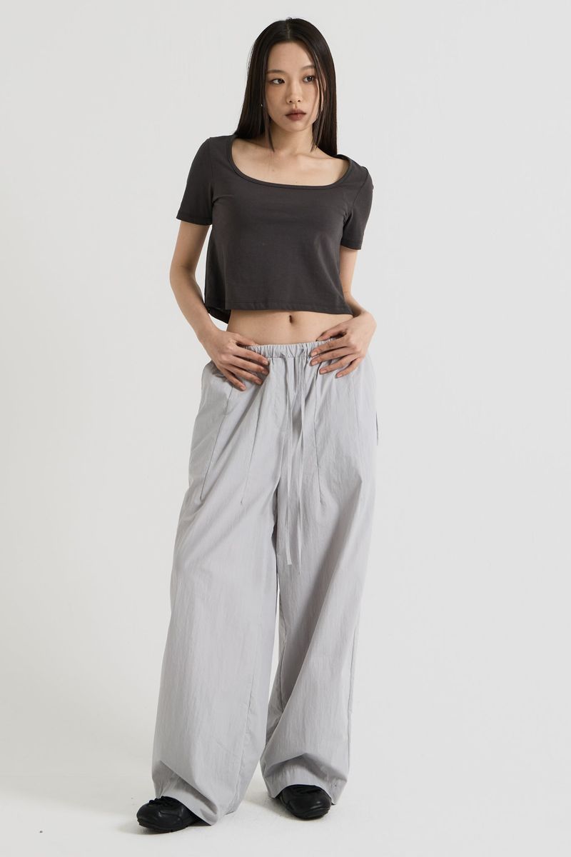 Reversible T-shirt, Charcoal