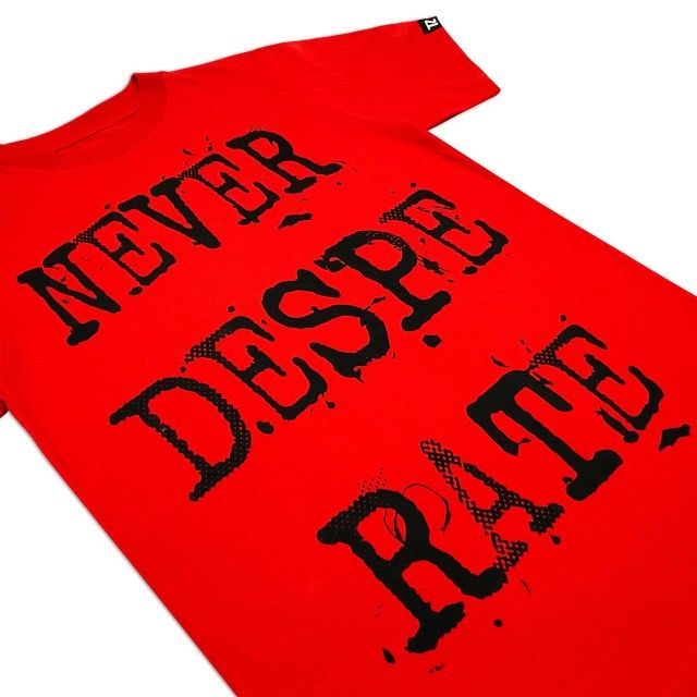 NEVER DESPERATE RED