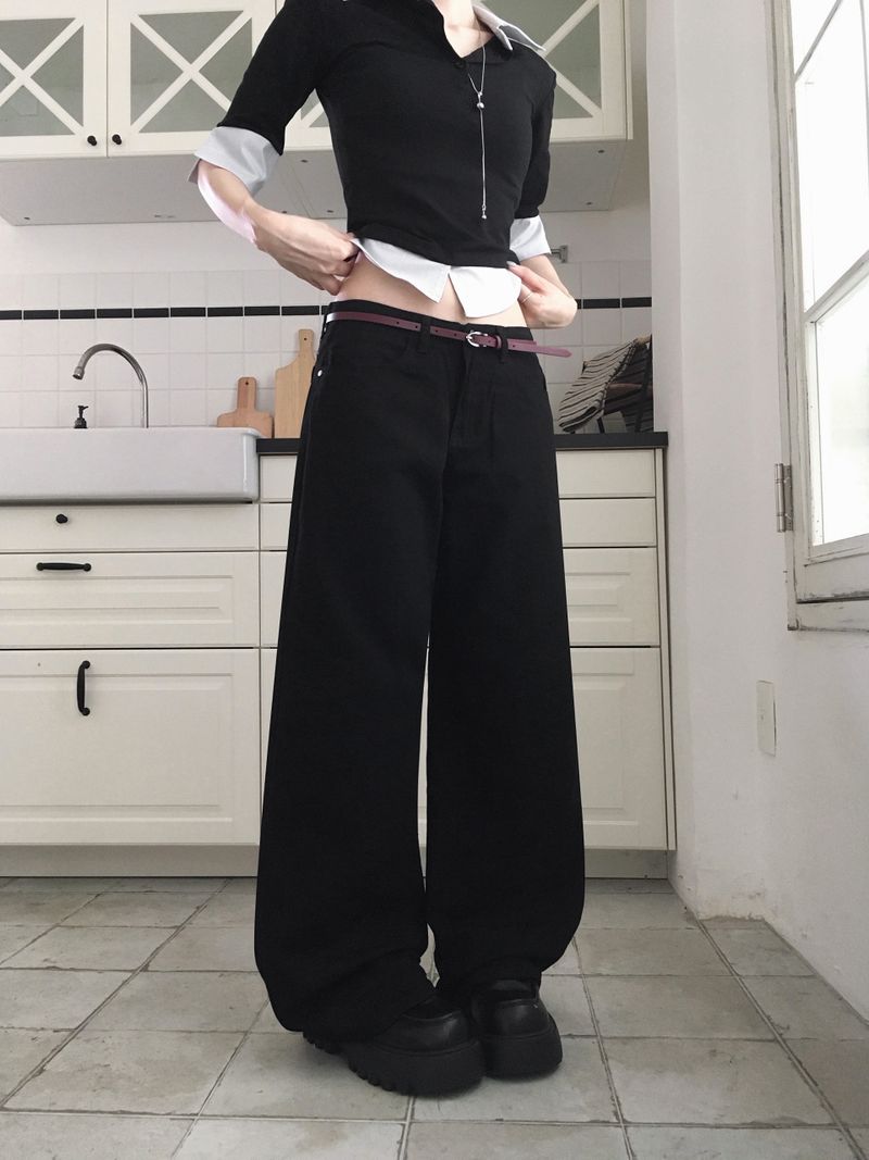 ロット ベーシック セミワイド ロング パンツ