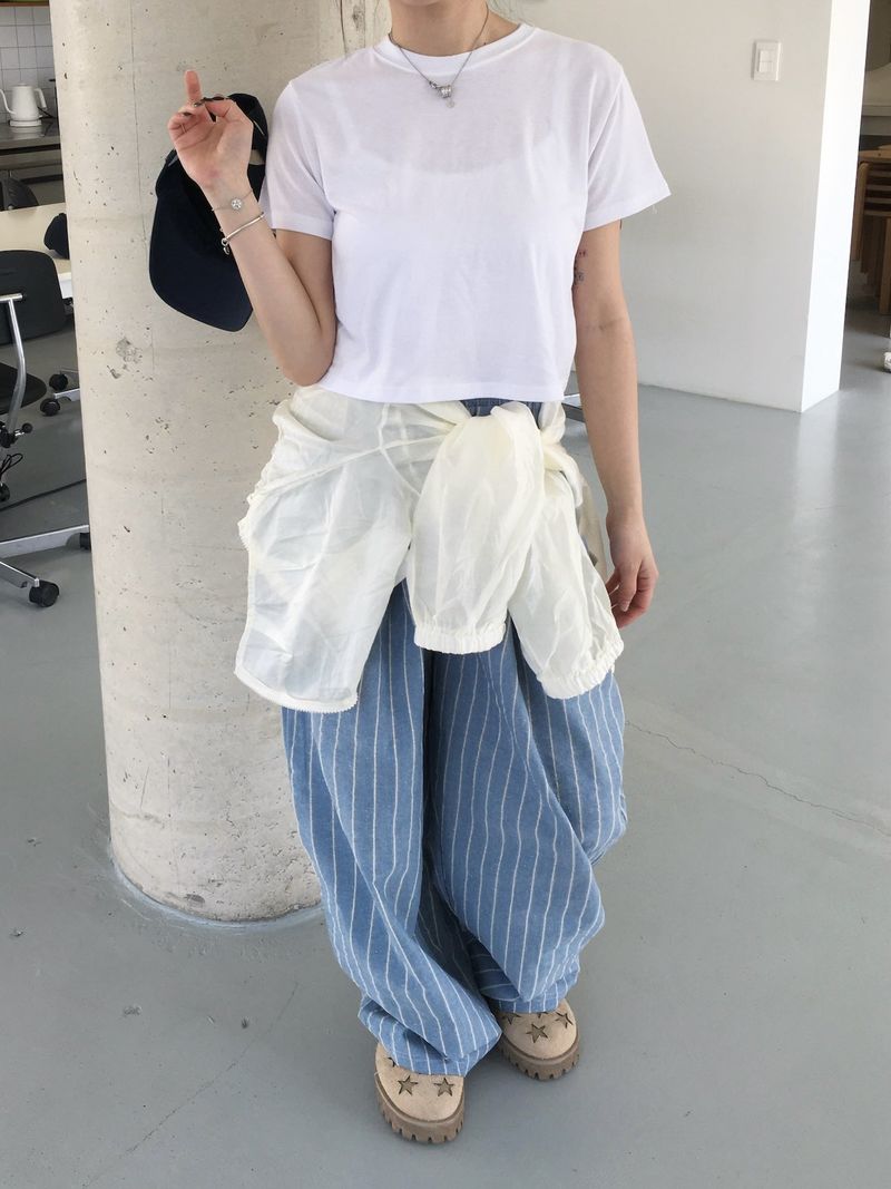 Daily Crop Short Sleeve (10c)