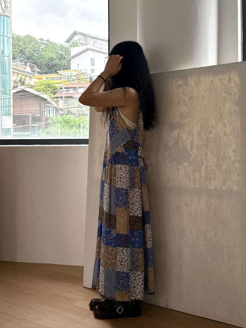 summer vacation long dress 