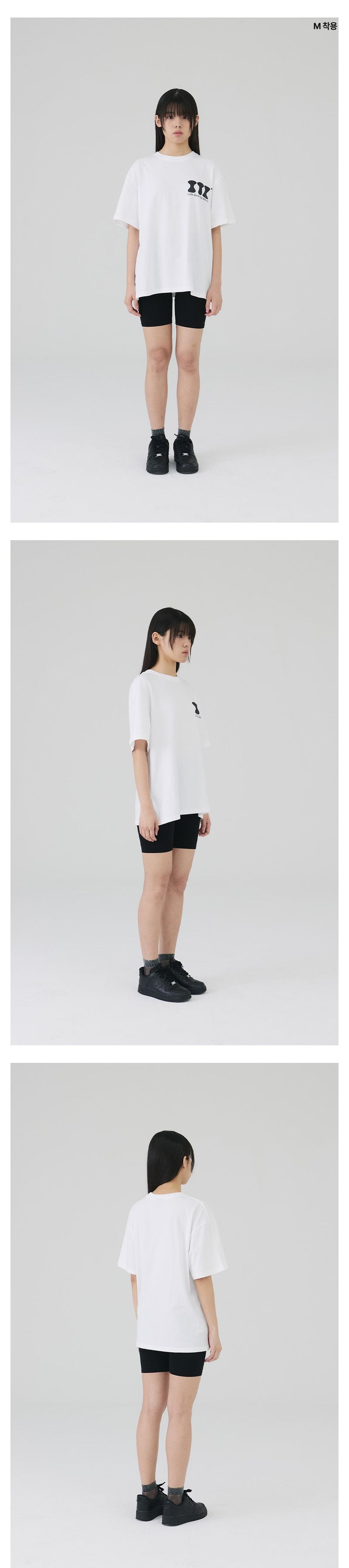ITZ MINI LOGO T SHIRT - WHITE