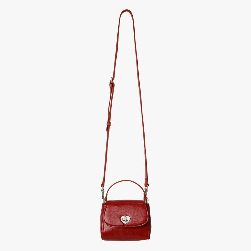 HEART LOCK MINI BAG (RED)