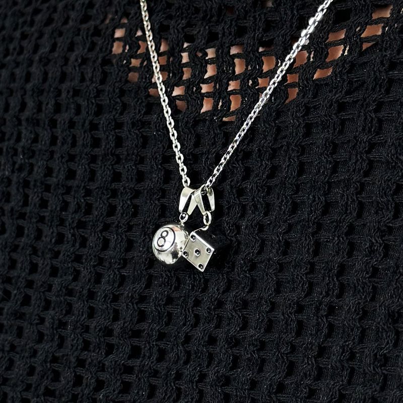 S SY(エスエスワイ)の「3way 8ball & dice necklace(Accessories)」