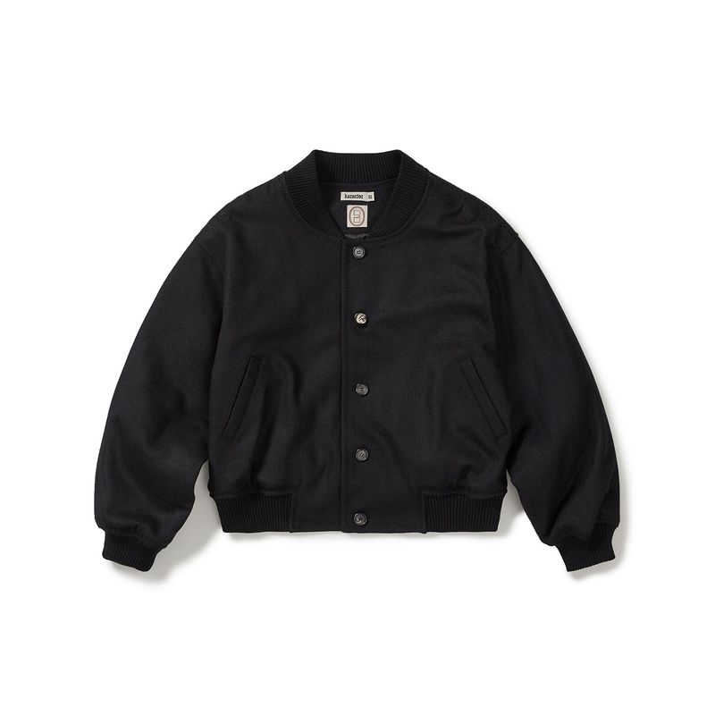 karactor（カラクター）の「Wool blouson jacket / Black（Jackets/Outerwear）」