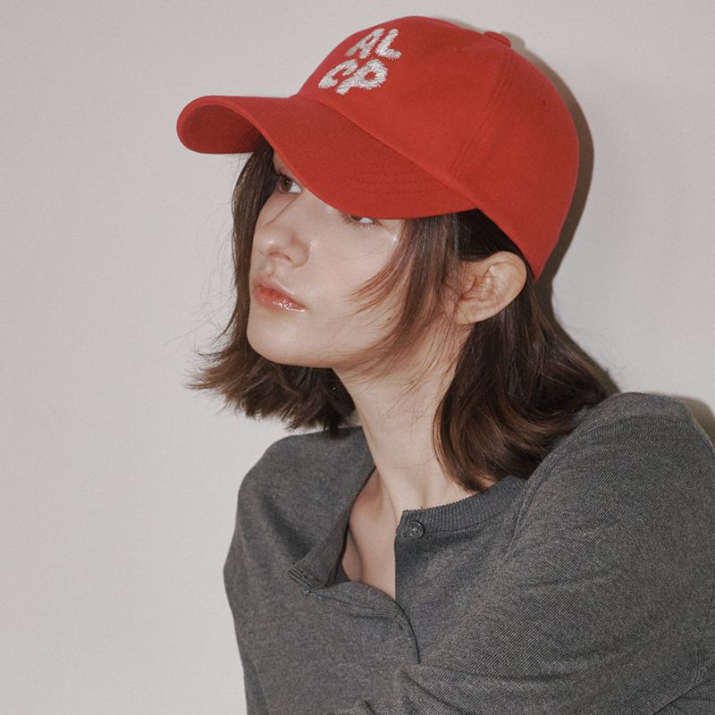 ALLINCOMPLETE（オールインコンプリート）の「ALCP スケッチボールキャップ (Red)（帽子）」