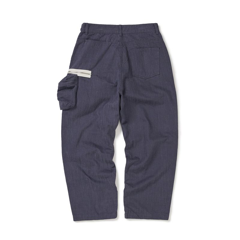 Trapper pouch pants / Violet