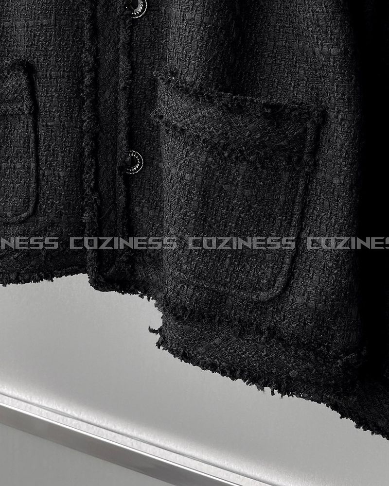 SO Tweed Jacket ver.2 (Black)