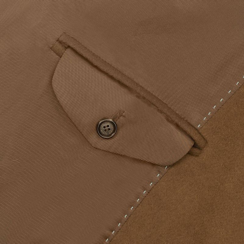 [23FW LSD COLLECTION] Cashmere Classic Double-breasted Coat_Camel
