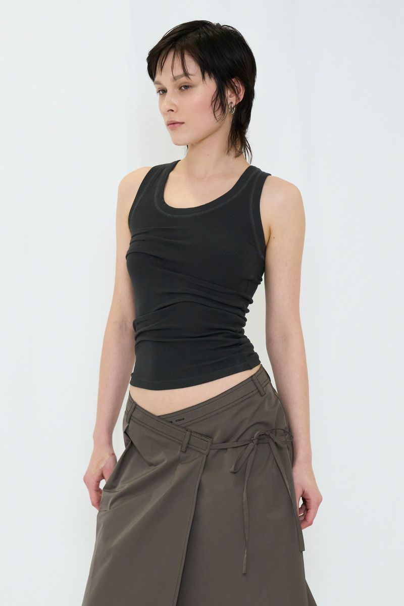TUCK RIB TANK TOP