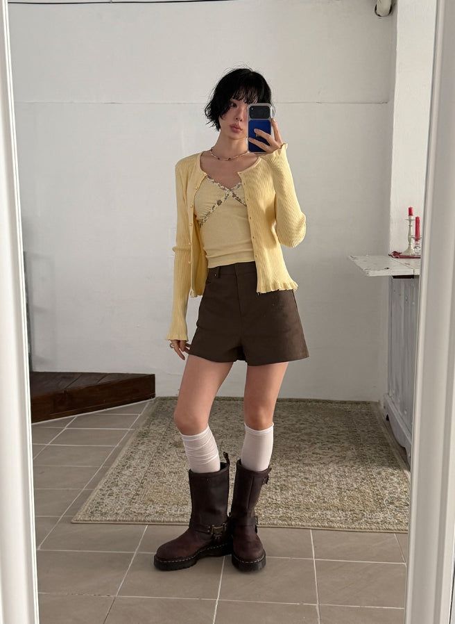 MELLOW FRILL CARDIGAN