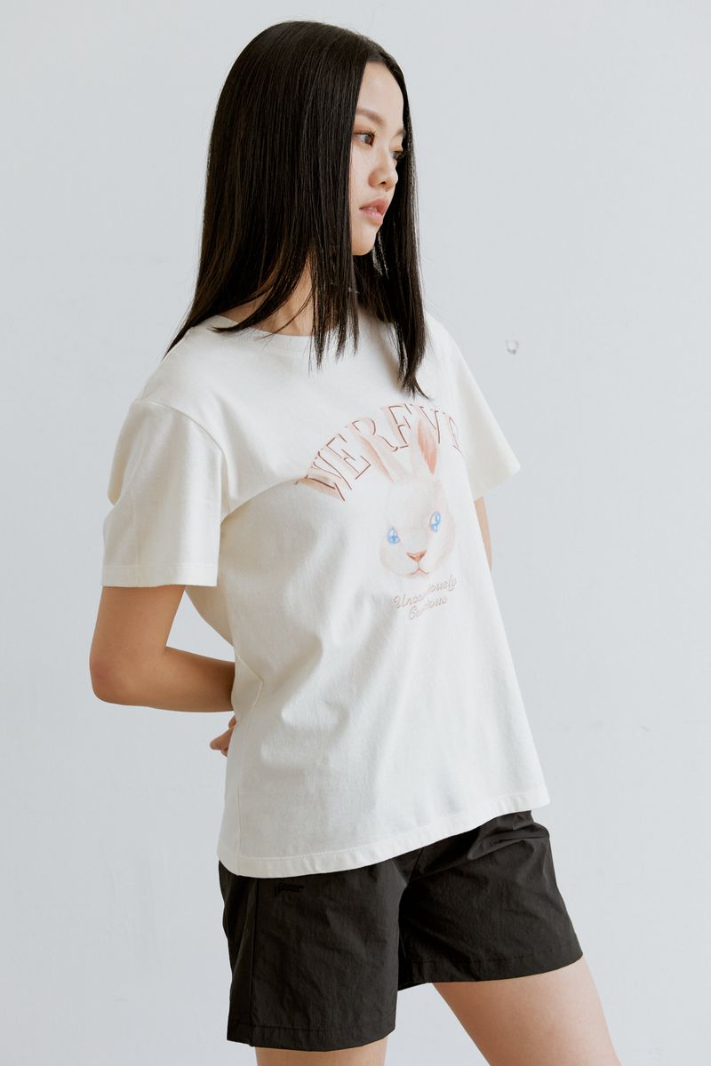 rabbit print t-shirt
