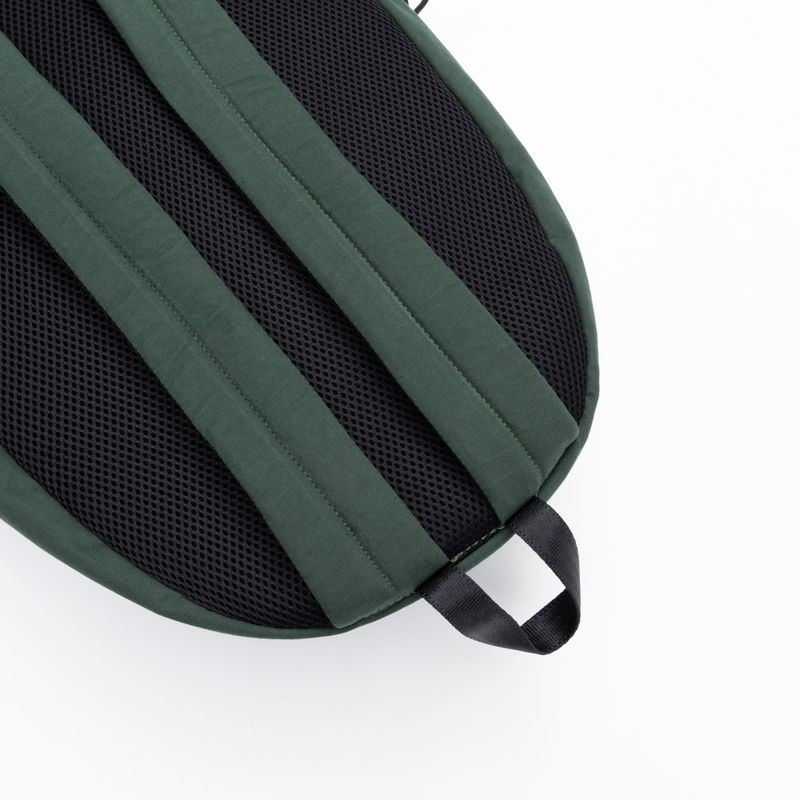 Printed Twill Pocket Backpack (Green)