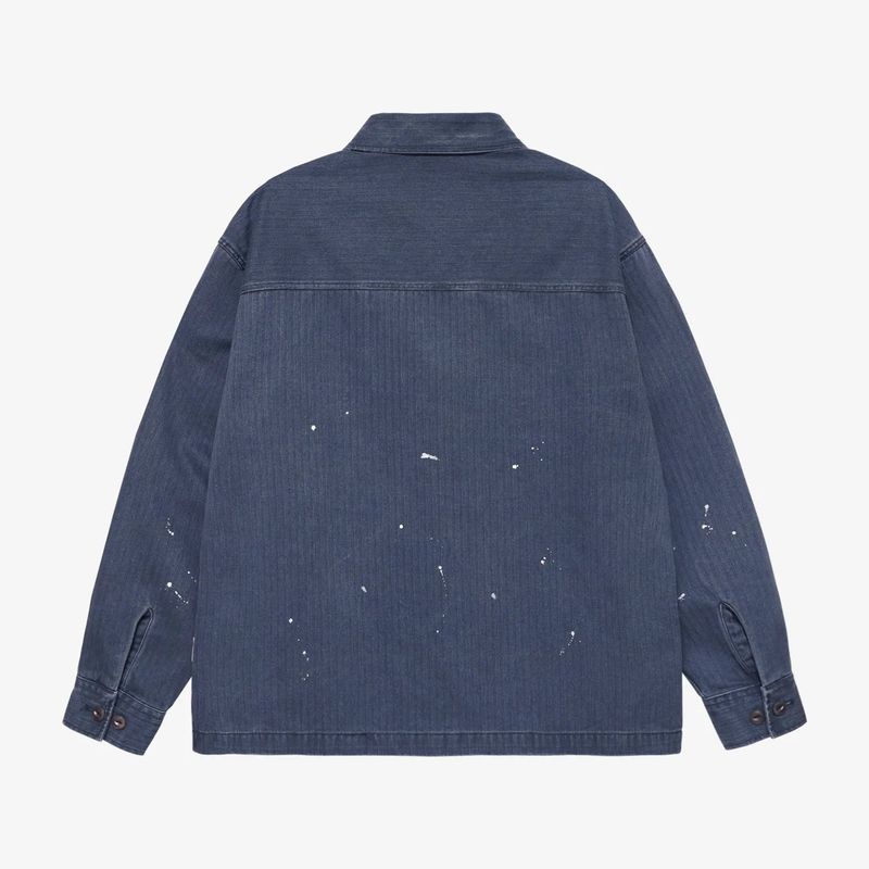 PAINTED HERRINGBONE JACKET