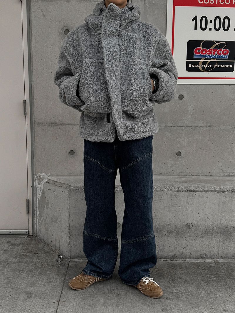 ASCLO(エジュクロ)の「ASCLO ウェーブラインプットデニムパンツ (2color)(パンツ)」