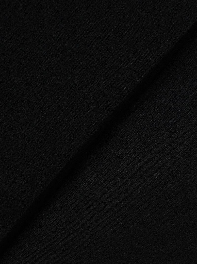STRIPE FRILL OFF-SHOULDER(BLACK)