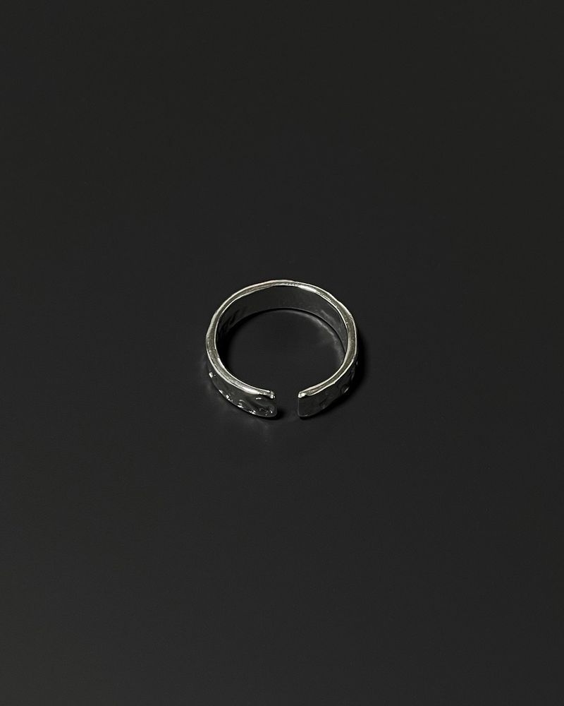 wrinkle ring (925silver)