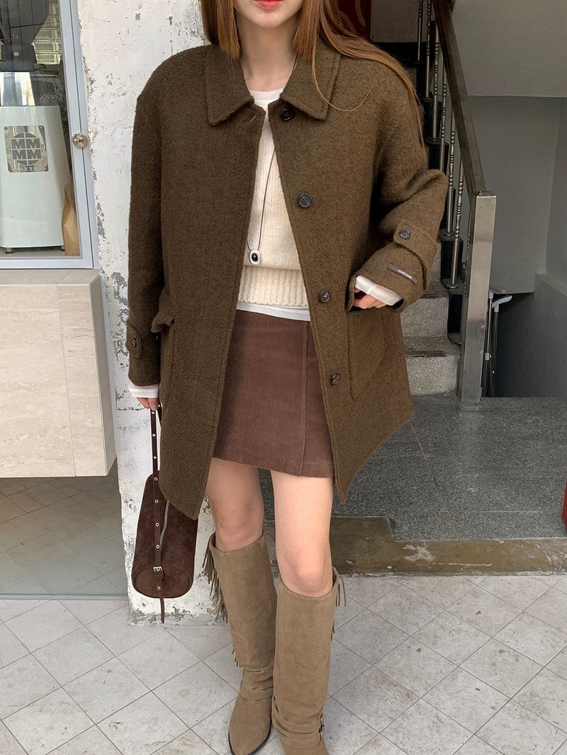 [MADE] BUTTERLIN WOOL ALPACA HANDMADE COAT