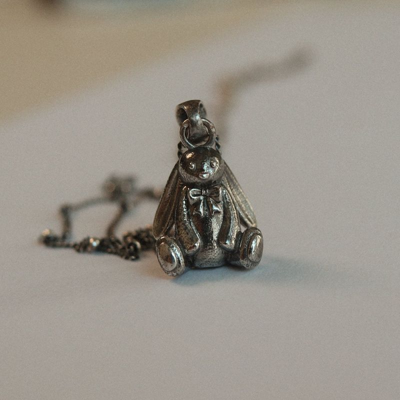 【MADE】 Little bunny necklace M