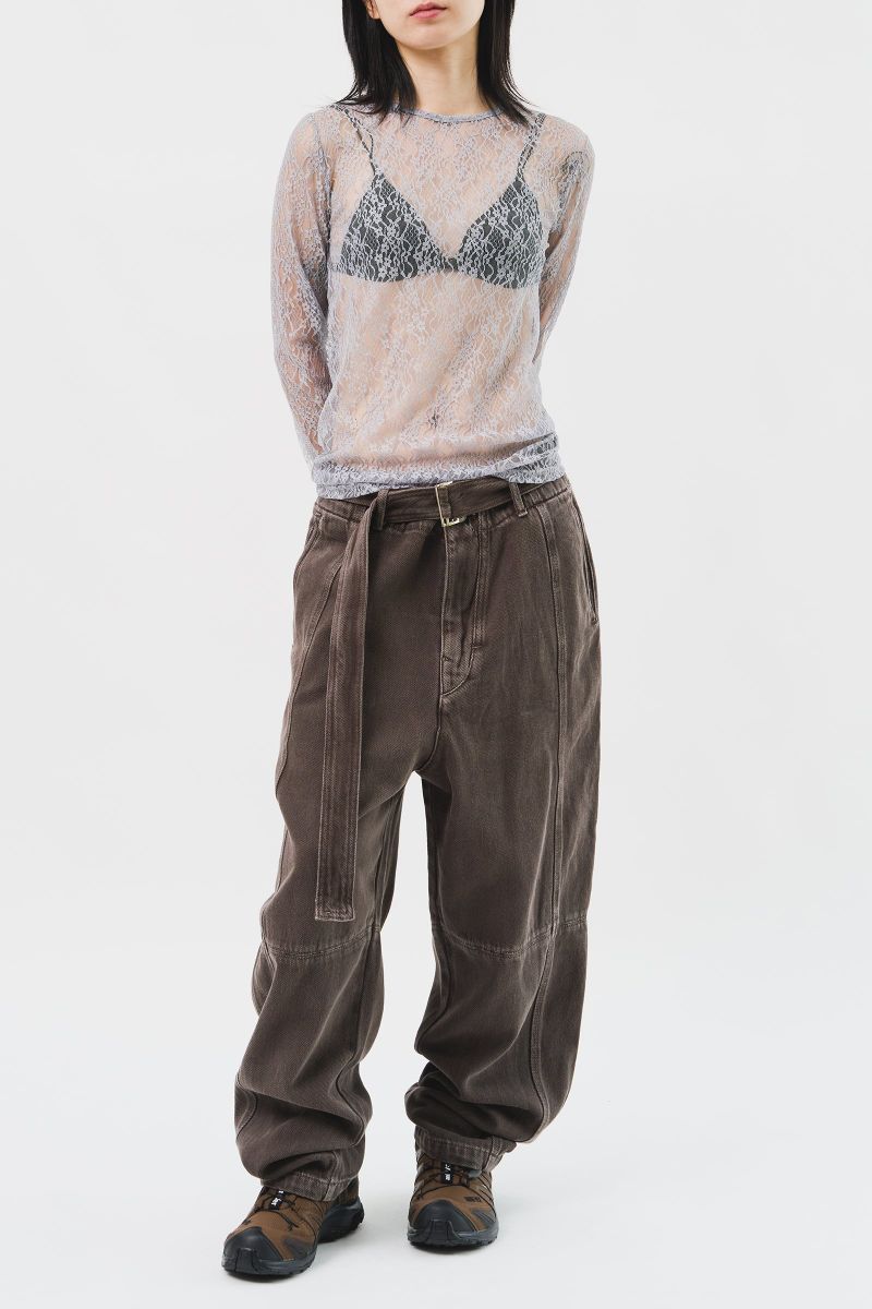 (W) Shell Lace Top (2color)