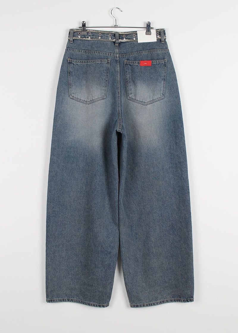 DIA EYELET DENIM