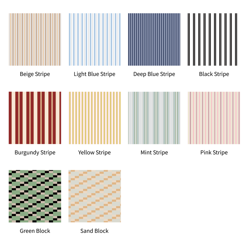 Patterned Chiffon Door Curtain - L size