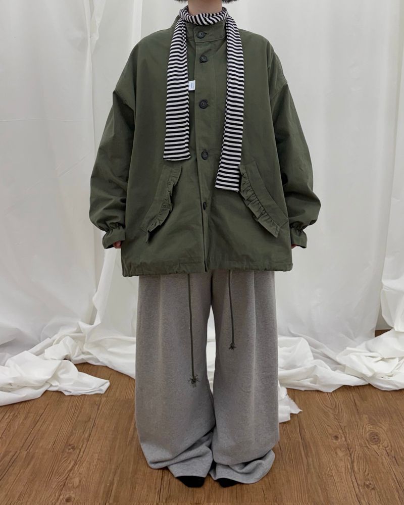 Military Frill jacket (2colors)