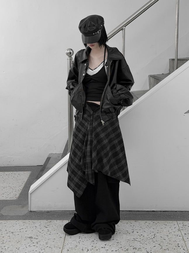 mnem（ムネム）の「Sherbell Pocket Wrap Layered Skirt（Skirts）」