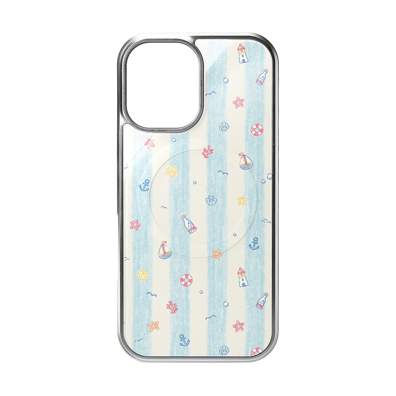 [MADE]Ocean Diary MagSafe Glass Bumper Phone Case