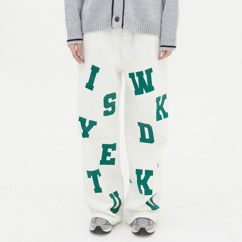 WaiKei（ワイケイ）の「Logo printing wide pants（Pants）」