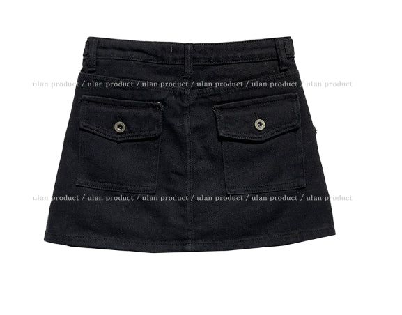 Hamil strap cargo skirt pants