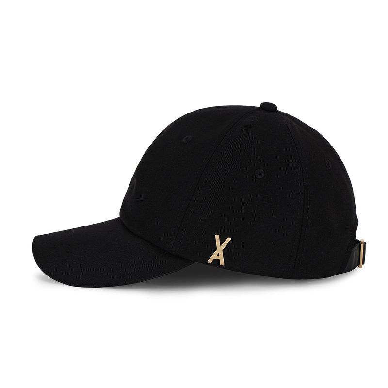 Gold stud over fit ball cap