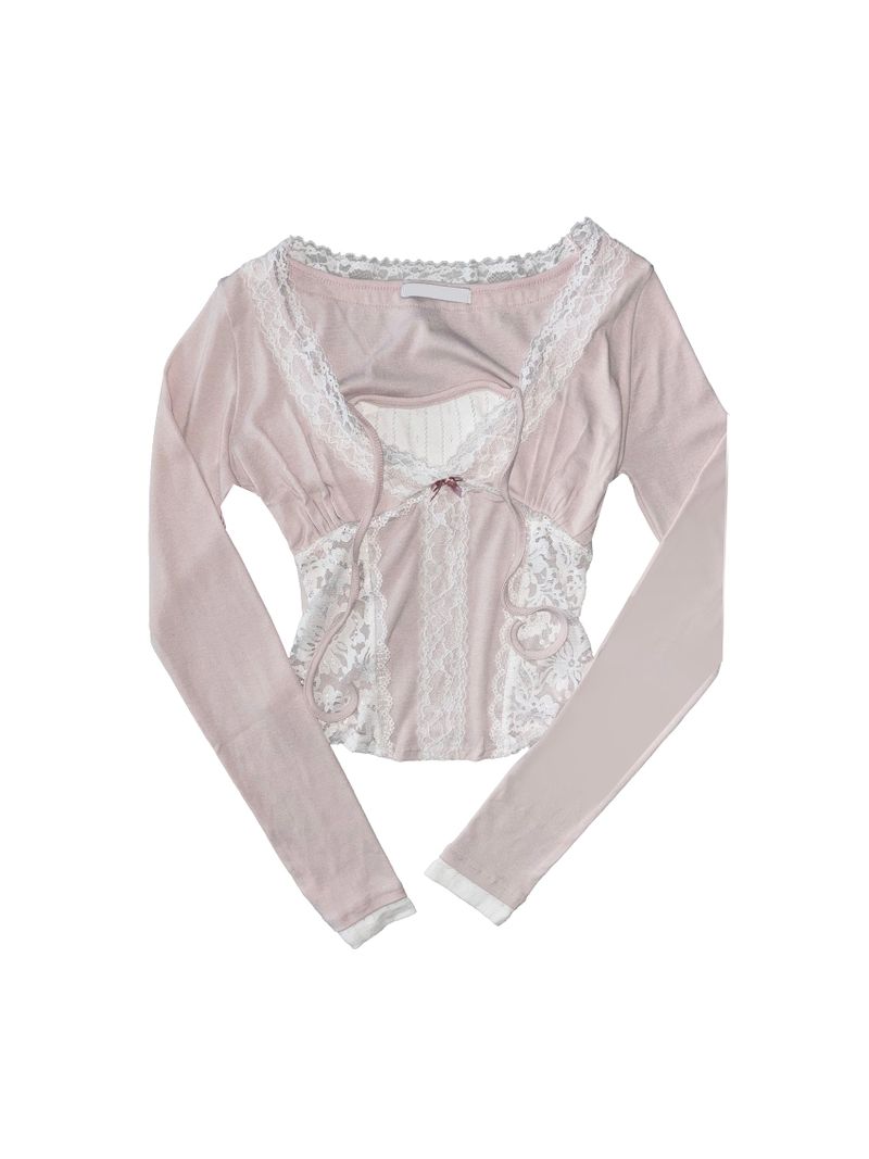 roomie lace top(4color)
