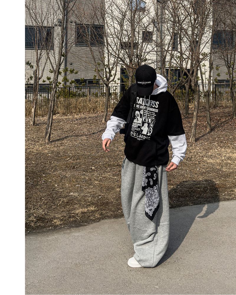 Grace Two-Tuck Sweat Pants