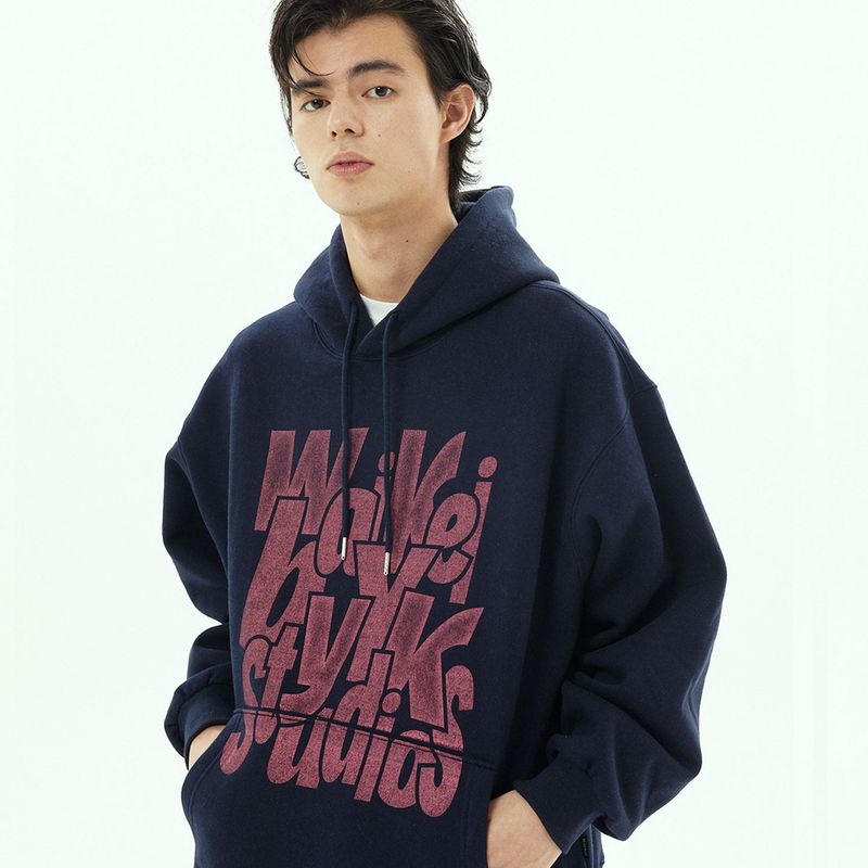 Logo typography hood