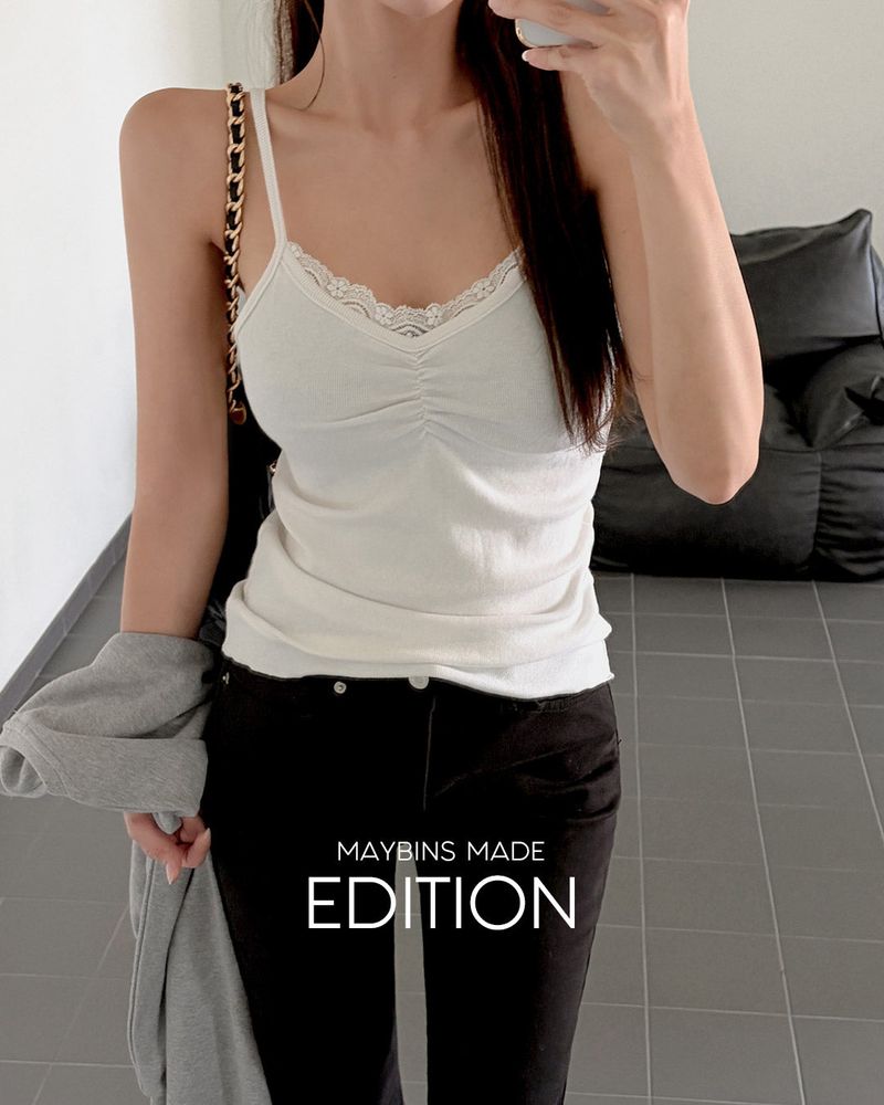 MAYBINS(メイビンス)の「MADE. Siaru Lace Sleeveless(Tops)」