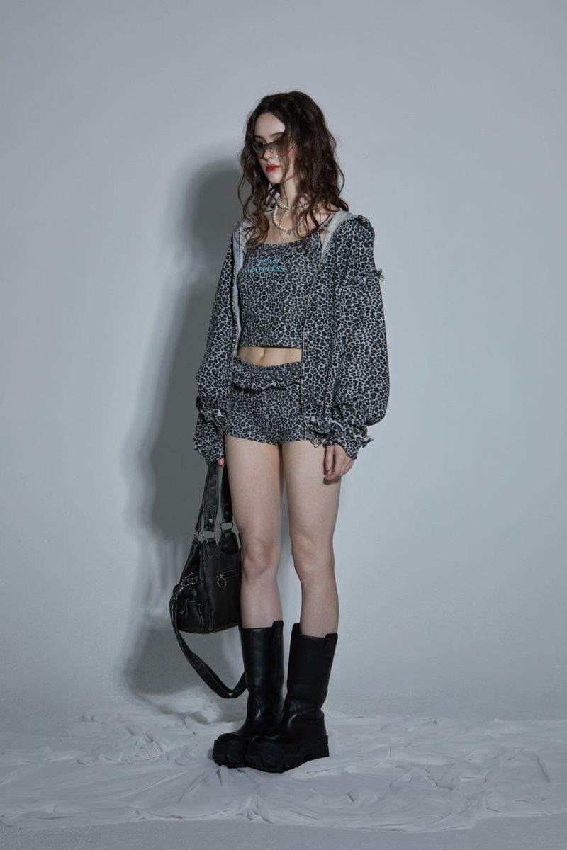 LEOPARD HOOD