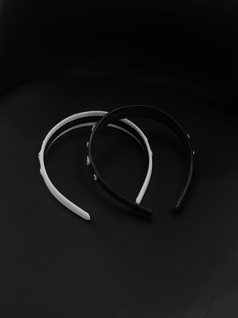 eyelet headband (2color)