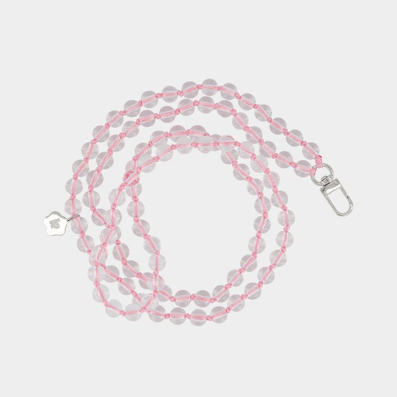 kenopi（ケノピ）の「Sunshine Farmhouse Beads Cross-body Strap (Clear Pink)（Fashion Accessories）」