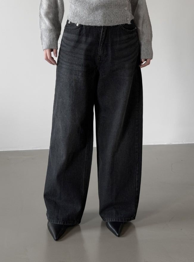 mnem（ムネム）の「Lotz Belt Adjust Cut Denim（Pants）」