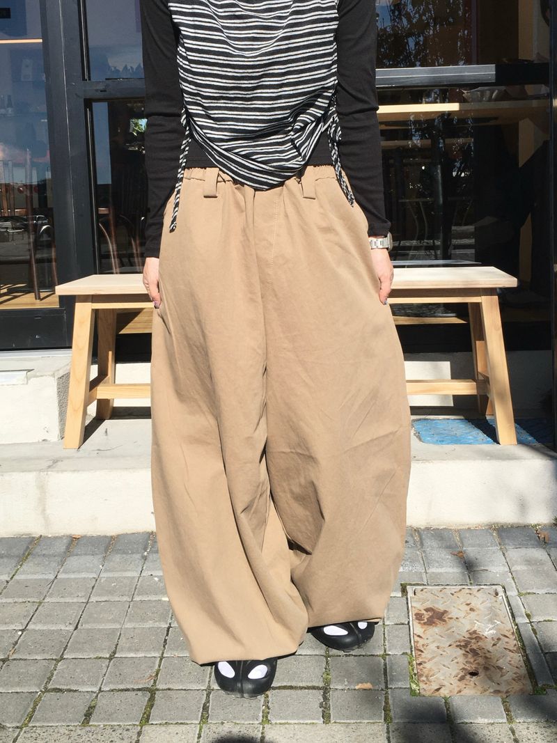 97 Star Cotton Wide Pants (3c)