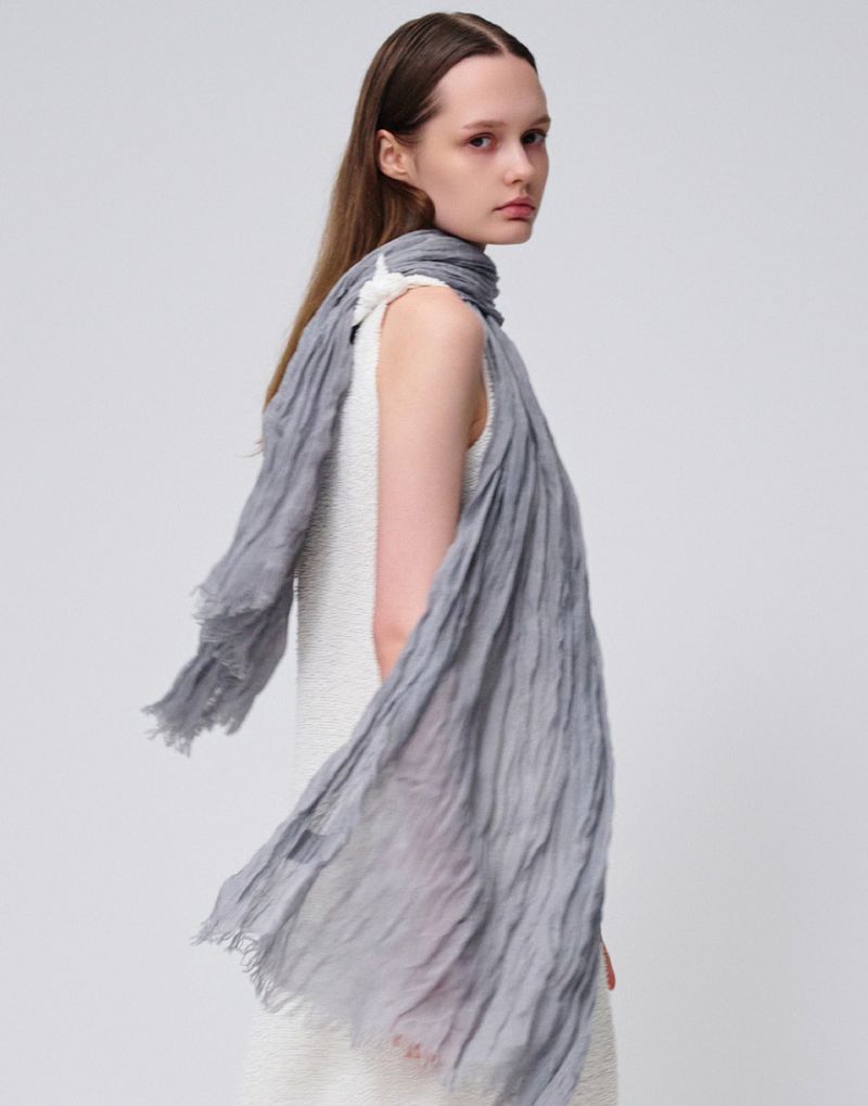 LIAN scarf_lightgrey