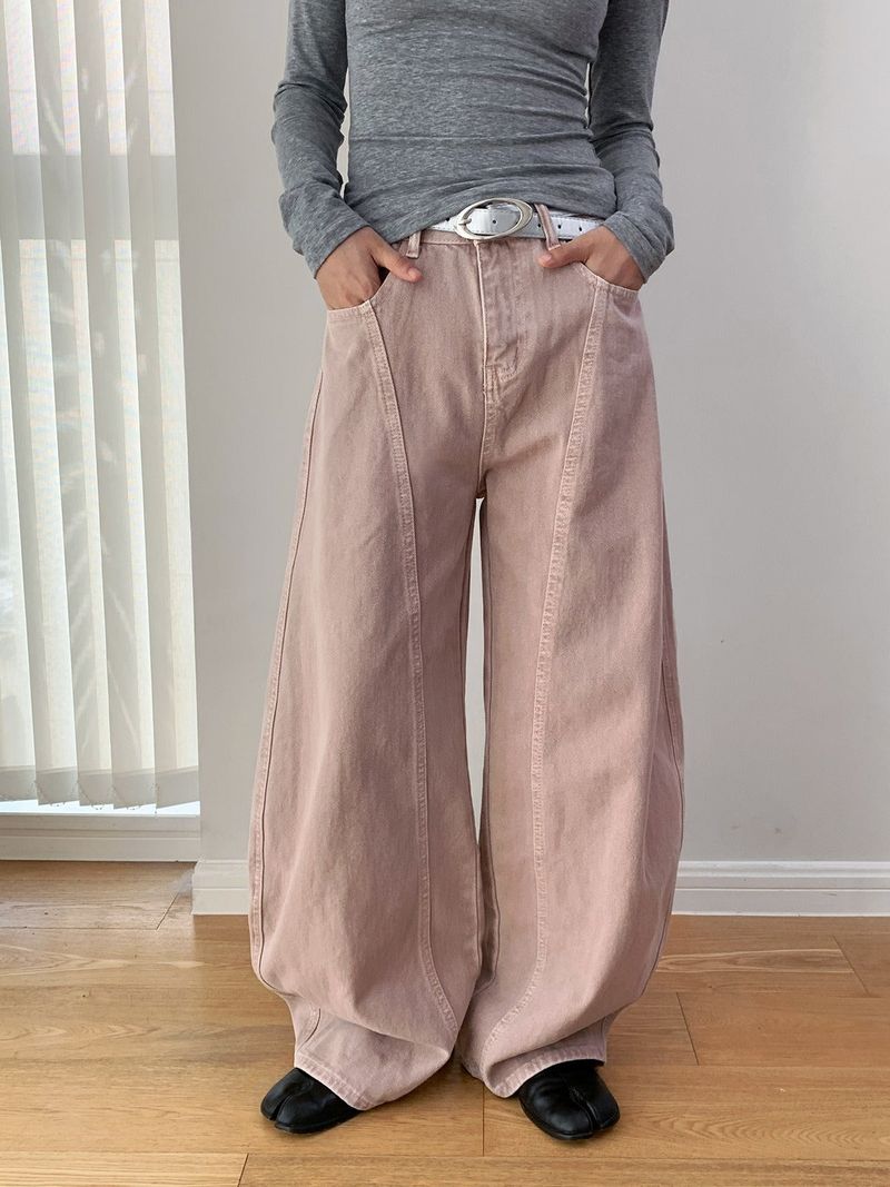 ID Cotton Wide Pants