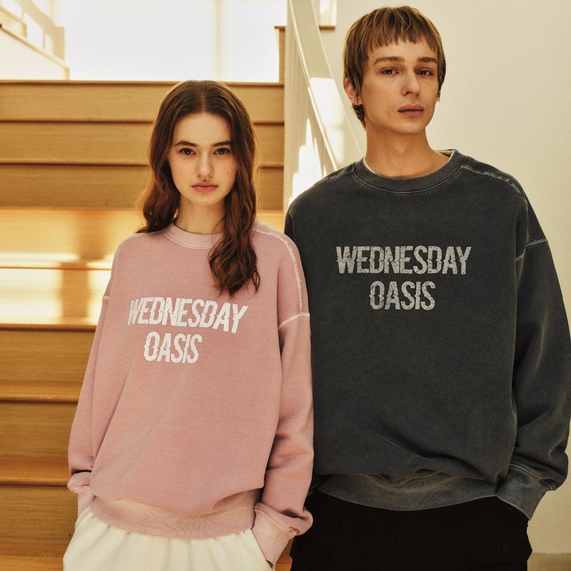 Pigment Washed Dyeing Sweatshirt_3Color
